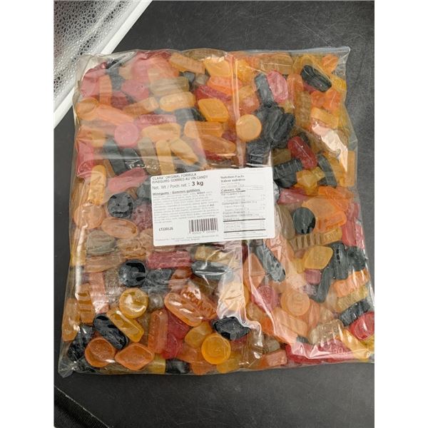 3 kg Bag of Clara Formula Winegums – Gommees au Vin Candy