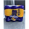 Image 2 : Orangina Sparkling Beverage 6-Pack, 330ml Cans