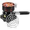 Image 1 : Electric Stove Coconut Charcoal Starter – ETL Approved Hot Plate Durable Faster Coal Burner