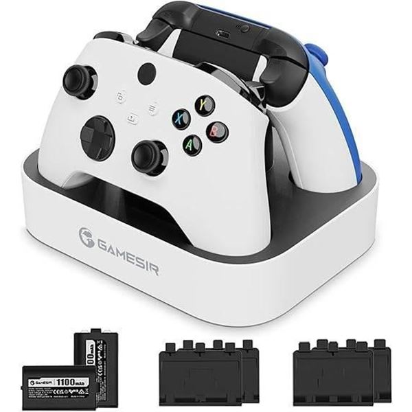 GameSir Controller Charger Station for Xbox One/Xbox Series X|S Controller, Fast Dual Chaging Docks 