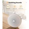 Image 1 : Dreamegg D11 Max Portable Travel Sound Machine Noise Machine