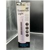 Image 2 : USB Tower Fan Light with 2-Speed Settings and Bladeless Design