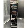 Image 3 : USB Tower Fan Light with 2-Speed Settings and Bladeless Design