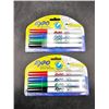 Image 1 : Expo Ultra Fine Tip Dry Erase Markers – Set of 2 (4 Markers Each)