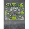 Image 2 : Origin Organic Lime Sparkling Water, 6 x 355 ml Cans