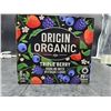 Image 2 : Origin Organic Triple Berry Sparkling Water 6-Pack 355ml