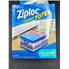 Image 3 : Lot of 2 – Ziploc Flexible Totes X-Large 10 Gallon Size Storage Bags