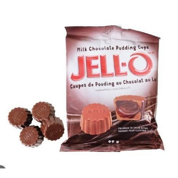 Jell-O Milk Chocolate Pudding Cups, 12 x 99g