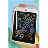 Image 1 : LCD Writing Tablet Pink Model QQO 12-Inch for Ages 3+