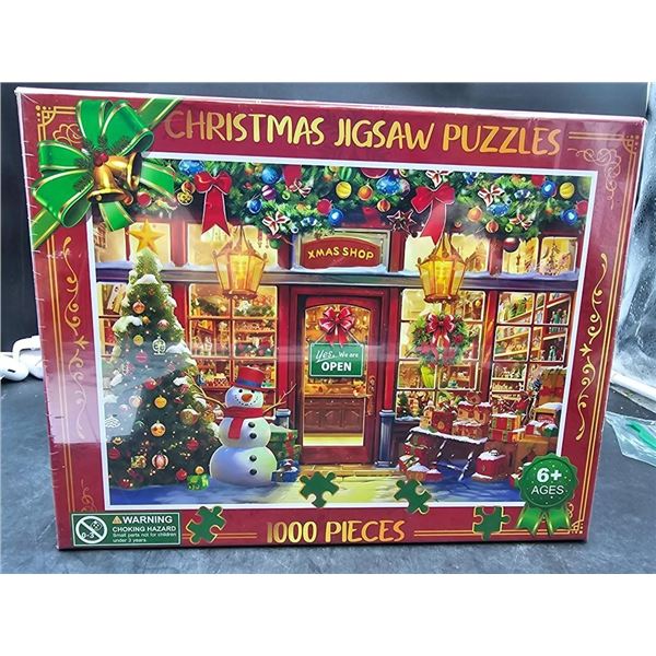 Partylamb 1000-Piece Christmas Jigsaw Puzzle for Ages 6+