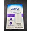 Image 2 : Zevo Flying Insect Trap Starter Kit with 1 Device and Cartridge