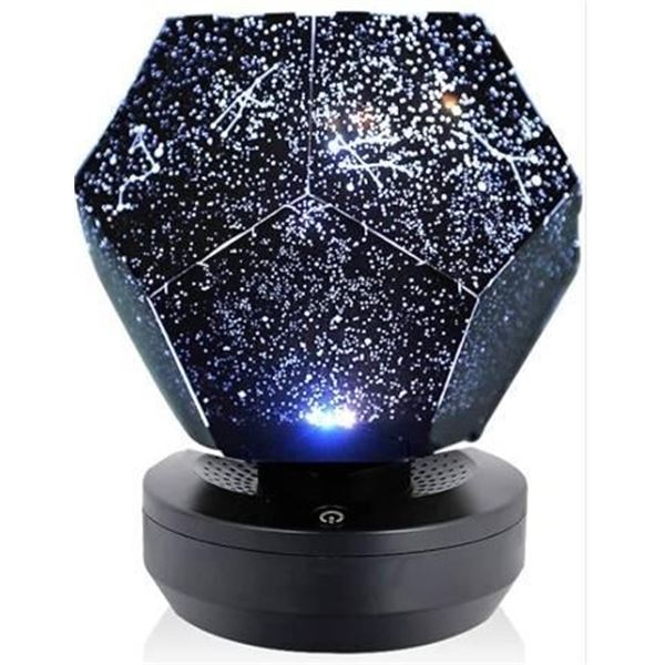 Constellation Star Projector Rotating Night Light with Accessories