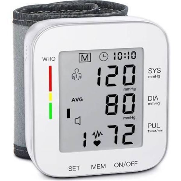Wrist W1681 Digital Blood Pressure Monitor With LCD Display