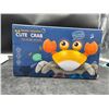 Image 2 : Electric Induction Cute Crab Toy with Light and Sound