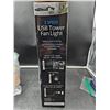 Image 3 : USB Tower Fan with Light and 2-Speed Settings