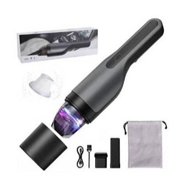 YEAHCO Car Vacuum, Cordless Rechargeable, High-Power 8000Pa Handheld