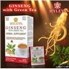 Image 1 : HYLEYS Ginseng With Green Tea Herbal Supplement, 2×25 Tea Bags