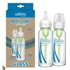 Image 1 : Dr. Brown’s Natural Flow Anti-Colic Options+ Narrow Glass Baby Bottles, 2-Pack