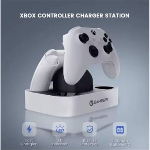 GameSir XB Charging Dock for Xbox Controllers, Dual Slot Model