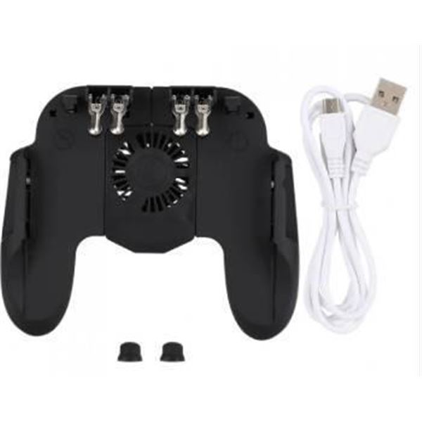 Gaming Controller Attachment With Cooling Fan and Trigger Accessories