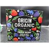 Image 2 : Origin Organic Triple Berry Sparkling Water 6×355 mL Cans