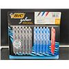 Image 1 : BIC Gel-ocity Gel Pens 24-Count Black Blue Red Assorted