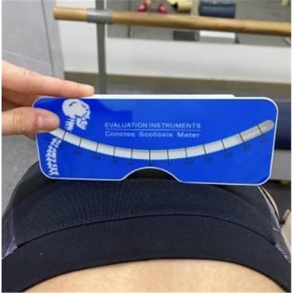 Evaluation Instruments Concise Scoliosis Meter with Measurement Scale