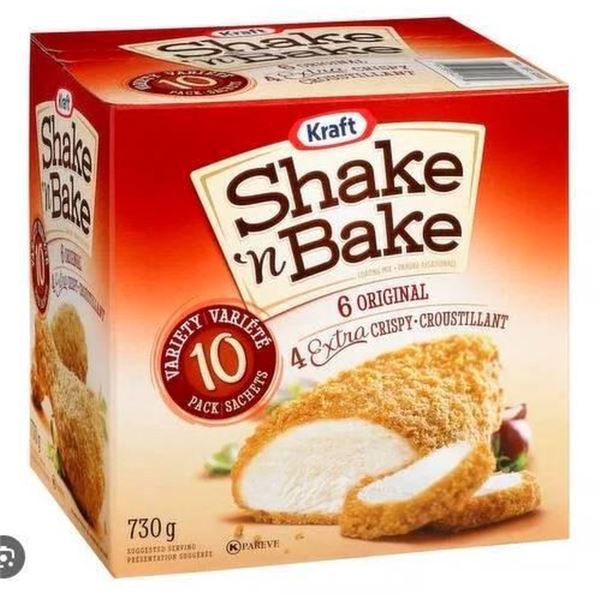 Kraft Shake ‘N Bake With Original and Extra Crispy Variants, 730g
