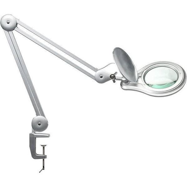Bemelux Magnifying Lamp with LED Light and Adjustable Arm