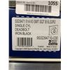 Image 2 : Weiser SSD9471 Single Cylinder Deadbolt in Iron Black