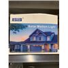 Image 2 : JESLED Solar Flood Lights Outdoor Motion Sensor Solar Powered Exterior Wall Security Light (2Pack)