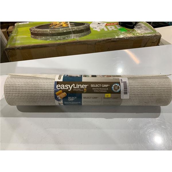 EasyLiner Select Grip Shelf Liner, 20 in x 15 ft, White