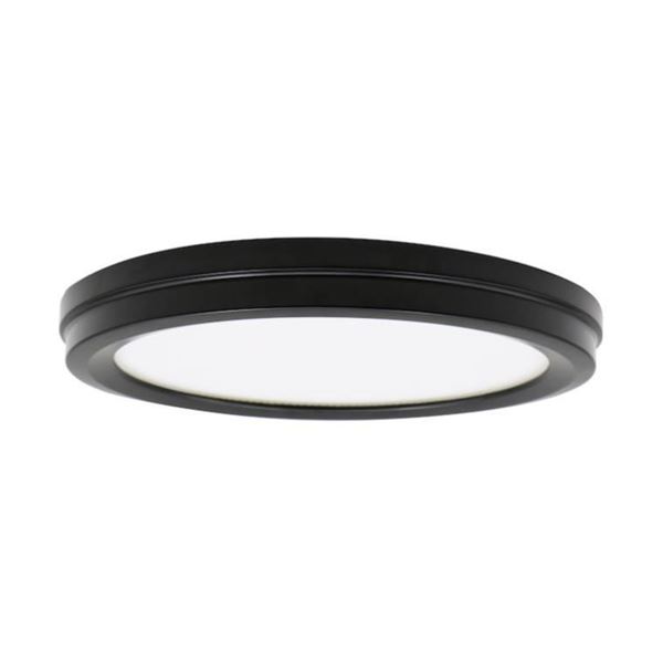 Landon & Co. 2-Pack 14-in LED Matte Black Flush Mount Ceiling