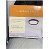 Image 2 : Landon & Co. 2-Pack 14-in LED Matte Black Flush Mount Ceiling