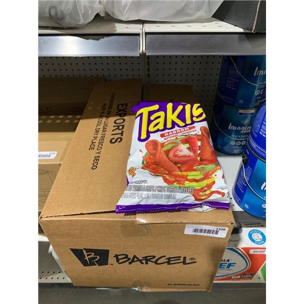 Takis Kaboom Ketchup-Sriracha Rolled Tortilla Chips, 260g, x 14