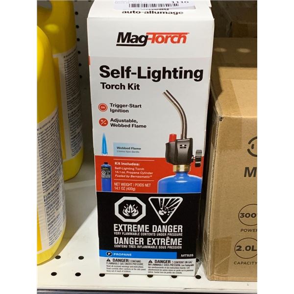 Mag-Torch MT 565 C Self-Lighting Torch Kit With Trigger-Start Ignition