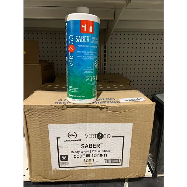 Vert2Go Saber Cleaning Solution Code 09-12410-11, 1L (Case of 12)