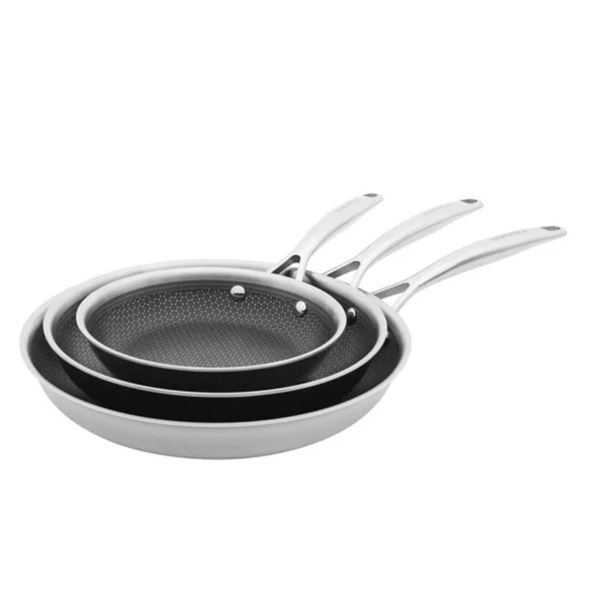 Henckels Paradigm Dual Performance 3-Piece Fry Pan Set