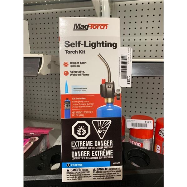 MagTorch Self-Lighting Adjustable Torch Kit with Trigger-Start Ignition