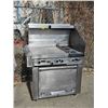 Image 1 : Commercial 40″ Range with 2 Burners & 25″ Griddle Natural Gas Overall Dimentions 4