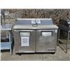 Image 1 : True TSSU-48-12 Commercial Refrigerated Prep Table with Dual Doors & Accessories 48″Wx30[x=