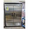 Image 1 : Stainless Steel Two-Door Commercial Refrigerator MBF8507 by Atosa – 54Wx32Dx83″T