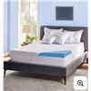 Image 1 : Novaforn Soothing Cool Plus Gel Memory Foam Mattress Topper, Queen Size