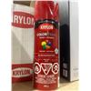 Image 2 : Krylon ColorMaxx Paint and Primer, Gloss Banner Red, 340g Aerosol (Lot of 6)