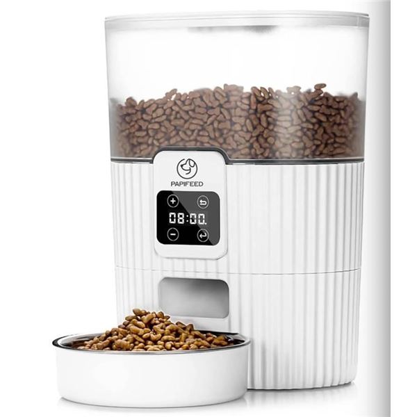 Smart Pet Feeder With Digital Panel and APP Control Compatibility *May Vary From Stock Photo*
