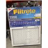 Image 1 : 3M Filtrete 2200 Premium Allergen & Home Pollutant Air Filters, 20x25x1, 3-Pack