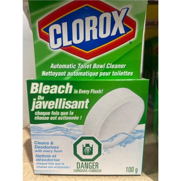 Clorox Automatic Toilet Bowl Cleaner Lot of 6, 100g Each
