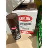 Image 1 : Krylon Fusion All-In-One Espresso Gloss Spray Paint – 340 g, Case of 6
