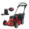 Image 1 : Toro Flex-Force 60V Max 22-Inch Lithium Ion Cordless Self Propelled Lawn Mower with 6.0 Ah Lithium B