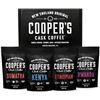 Image 1 : Cooper’s Cask Assorted Gourmet Coffee Sample Set 4×40 oz
